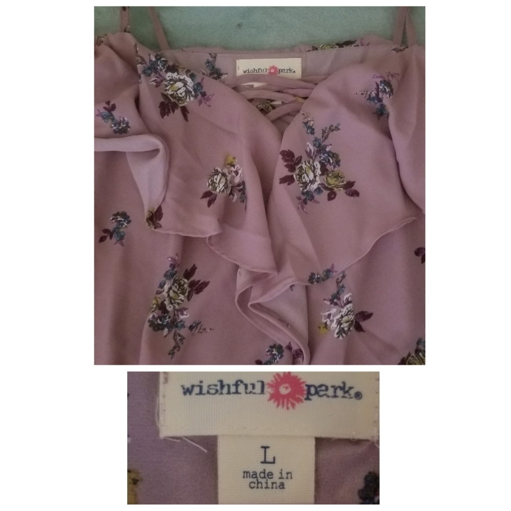 3 Off the shoulder blouses shirt Large - Picture 3 of 7